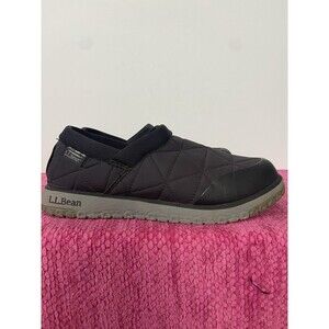 L.L. Bean Ultralight PrimaLoft Slip On Waterproof Shoes Black Size 7